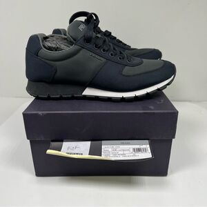 PRADA Nylon Matchrace Sneakers - 4E2942 - Navy Blue Gren - US 7